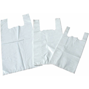 BASIC BOLSA CAMISETA BLANCA 42x55cm 100-PACK 4255200